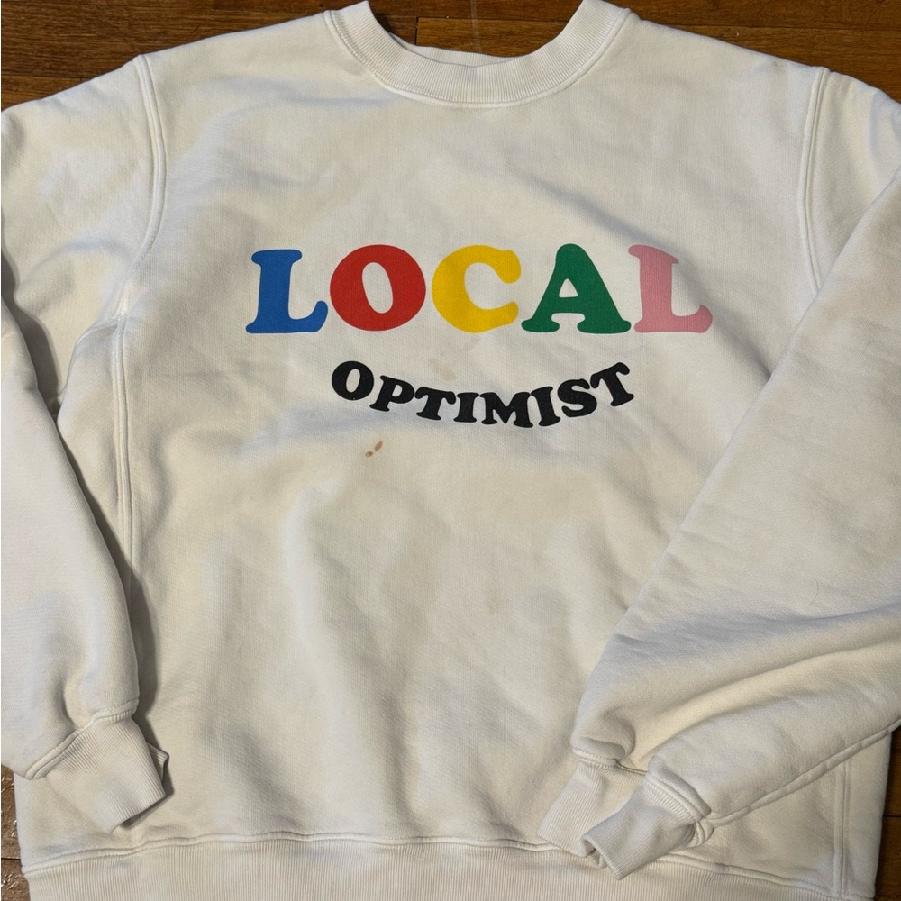 Local Optimist Fleece Crewneck SMALL